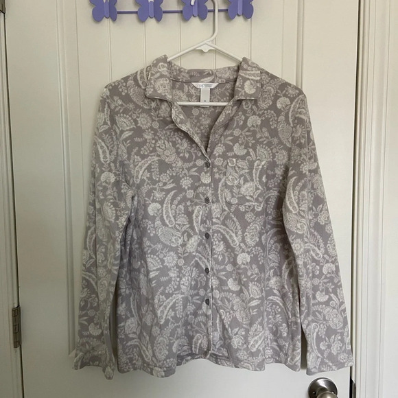 NWOT | Adonna Sleepwear women’s fleece patterned pajama matching set — medium - Picture 2 of 8